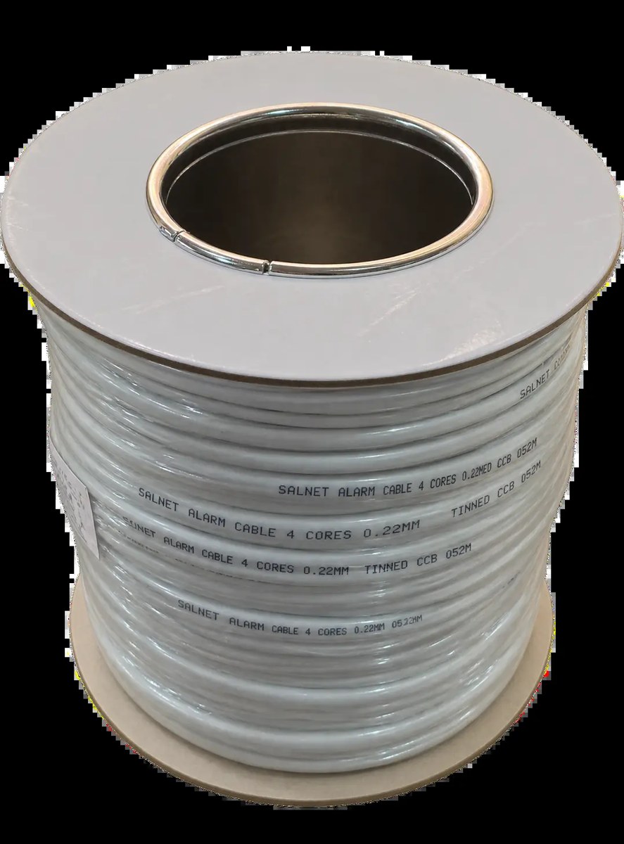 Alarm Cable — 4 Core Stranded — 100 m Roll alarm cable