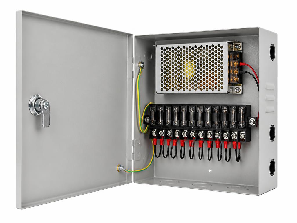CCTV Power Supply Unit — representative product photograph