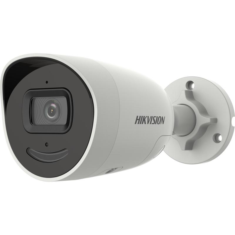 Hikvision DS-2CD2046G2-IU/SL 4 MP AcuSense Strobe Light and Audible Warning Fixed Mini Bullet Network Camera