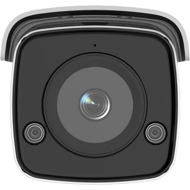 Hikvision DS-2CD2T46G2-ISU/SL 4 MP AcuSense Strobe Light and Audible Warning Fixed Bullet Network Camera
