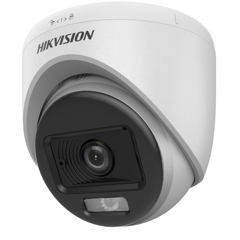 Hikvision DS-2CE70DF0T-LPFS 2 MP Smart Hybrid Light with ColorVu Indoor Fixed Turret Camera