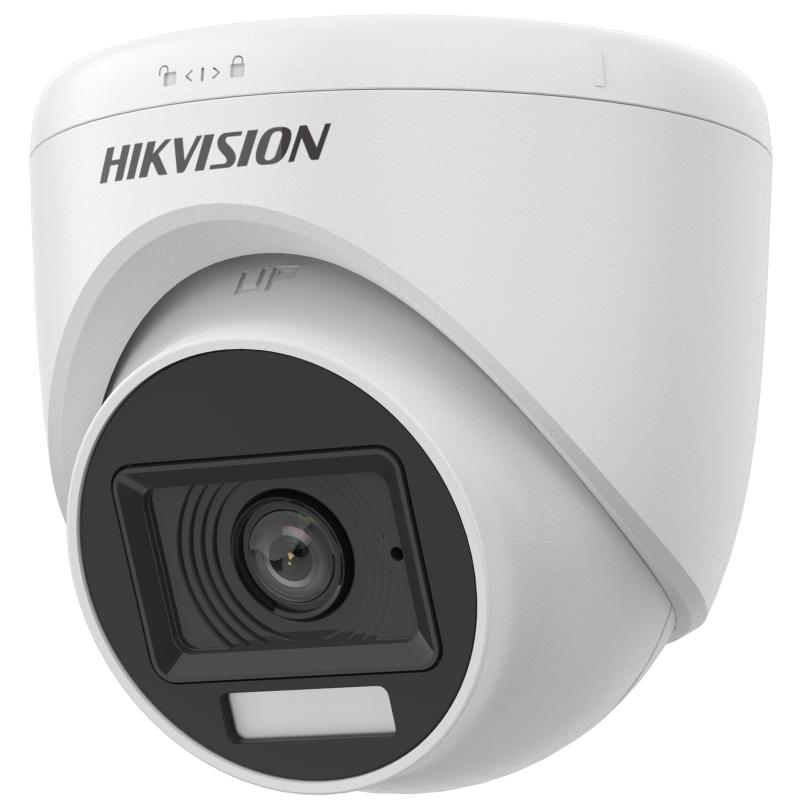 Hikvision DS-2CE76D0T-LPFS 2 MP Smart Hybrid Light Audio Fixed Turret Camera
