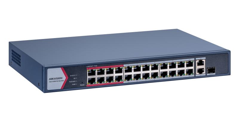 Hikvision DS-3E1326P-EI/M 24 Port Fast Ethernet Smart POE Switch