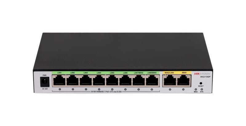 Hikvision DS-3WG210GP-SI All in One 10 Port PoE Router