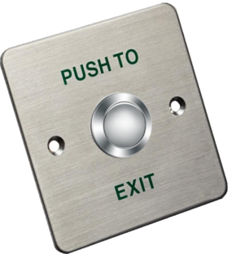 Hikvision DS-K7P01 Exit & emergency button.