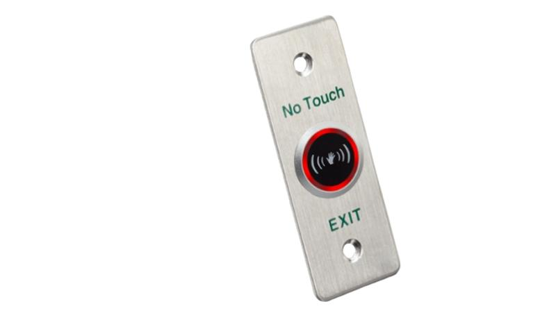 Hikvision DS-K7P04 Exit & emergency button.