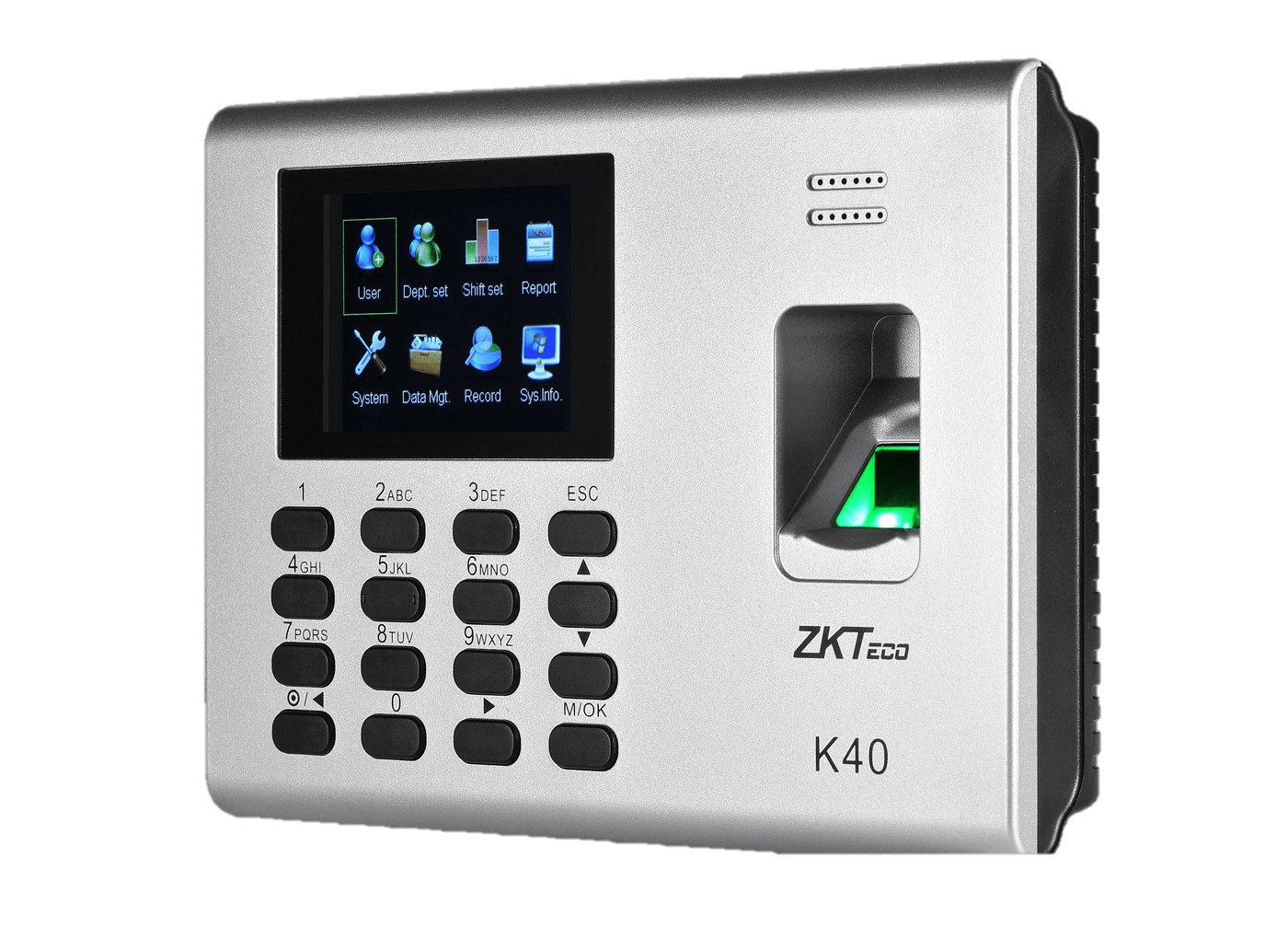 ZKTeco K40 SSR fingerprint time & attendance terminal