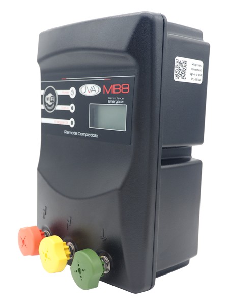 JVA MB8 electric fence energizer